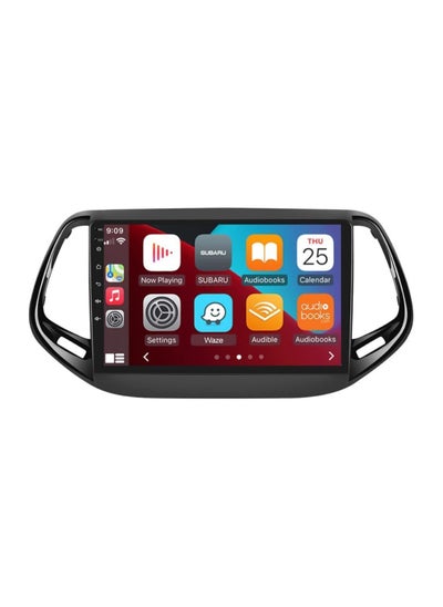 Buy Android Car Stereo for Jeep Patriot Compass Radio 2017 2018  2019 6GB RAM 128GB ROM 9 Inch SIM Card, Apple Carplay, MirrorLink WiFi BT, IPS Touch Screen with AHD Camera Included in UAE