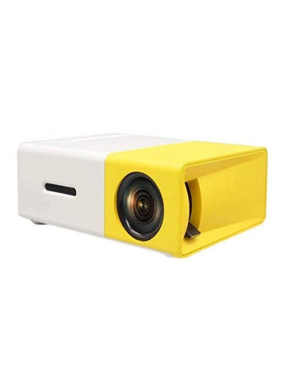 Buy LED Projector YG-300 Yellow/White/Black in Saudi Arabia