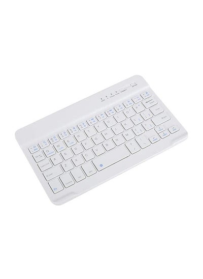 Buy Ultra Slim Bluetooth Keyboard White in Saudi Arabia