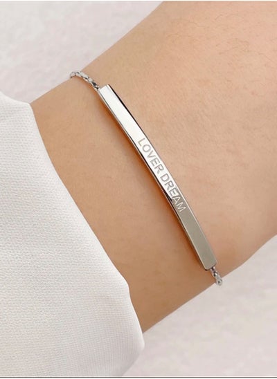 اشتري High Quality Stainless Steel Trendy Bracelet For Women في السعودية