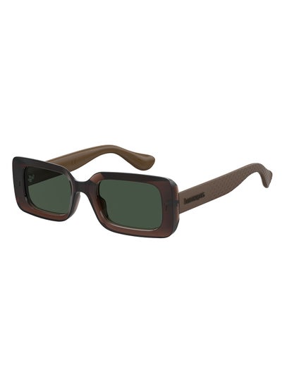 Buy Women's UV Protection Rectangular Sunglasses - Sampa Brown 51 - Lens Size: 51 Mm in UAE