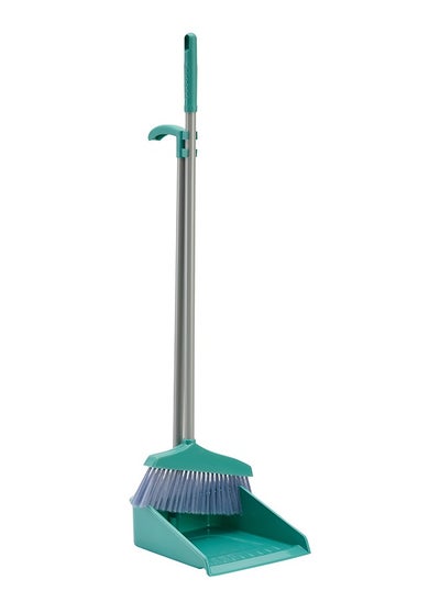 Buy Dustpan and Broom Set - Green in Saudi Arabia