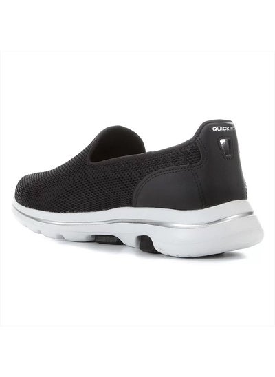 Buy Women's Go Walk 5 Sneaker, Black/White, 9 in UAE