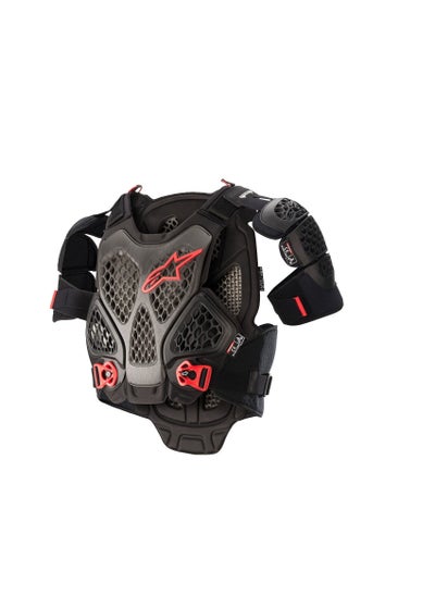 Buy Alpinestars A-6 Chest Protector Black/Anthracite in UAE