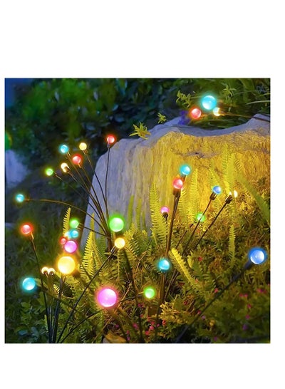 Buy 10 LED Solar Lights Garden Lights Decorative for Yard Pathway Decoration (2 PCS OF 1 Pack) in Egypt