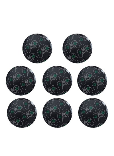 Buy Ginger Ray Gaming Eco Paper Plates Black - Eco-Friendly Paper Plates for Gaming-Themed Parties in UAE