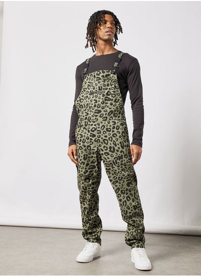 اشتري Spotted Cotton Twill Overalls في الامارات