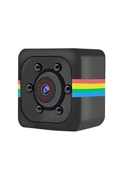 Buy SQ11 mini DV video camera full HD 1080P microcamera Night Vision 1080P sports mini DV video recorder Black in UAE