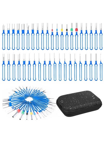 Buy 41 PCS Terminal Removal Tool Kit, Upgraded Pin Extractor Tool, Terminal Ejector Kit, Electrical Wire Connector Pin Removal Tool Kit with a Protective Bag for Car Automotive Most Connector Terminal in UAE