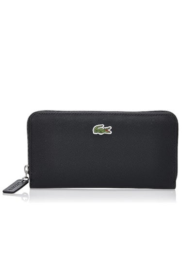 اشتري Large Zip Around Purse Black في الامارات