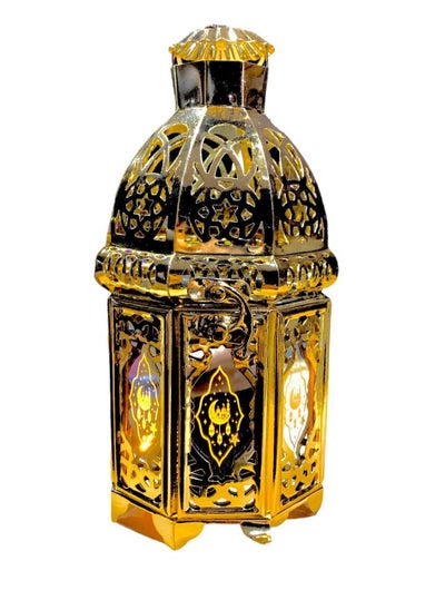 Buy Ramadan Lantern Metal Golden Incense 2 * 1 Imported in Egypt