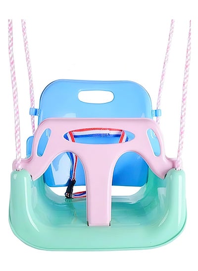 Buy 3-in-1 Toddler Swing Seat Baby Swing Outdoor Anti-Flip Snug & Secure Detachable Infants to Teens Kids Swing Seat for Indoor Outdoor Light Blue in Saudi Arabia