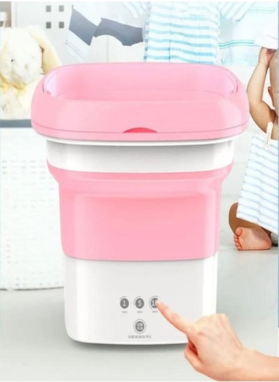 Buy Portable Folding Washing Machine, Mini Foldable Washing Machine, Foldable laundry tub washing machine for Home and Travel in UAE