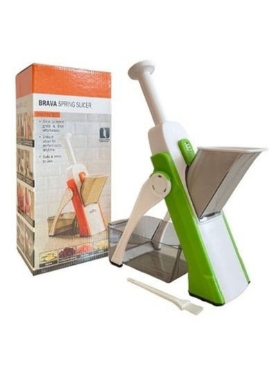 Buy Brava Multifunctional Spring Slicer And Vegetable Cutter in UAE