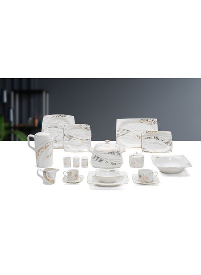 Buy Dinner set 62 pieces T-shape 13 #8005 in Egypt