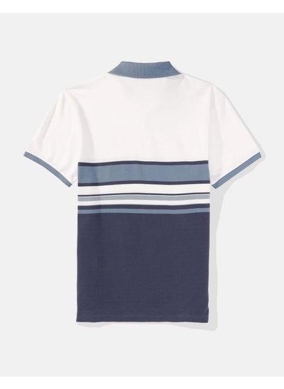 Buy AE Striped Polo Shirt in Saudi Arabia