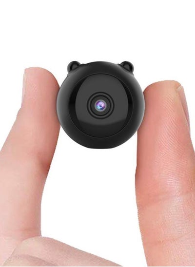 Buy A12 Mini Camera HD 4k Sensor Night Vision Camcorder Wireless WIFI Panda-shaped Home Monitor camera in UAE