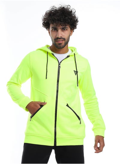 اشتري Mens Front Pockets Zipped Hoodie في مصر