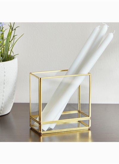 اشتري Verity Metal Candle Holder 12 x 12 x 6 cm في السعودية