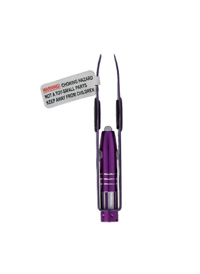 Buy LED Light Up Tweezer Purple and Black 4 Inch 900203 in Saudi Arabia