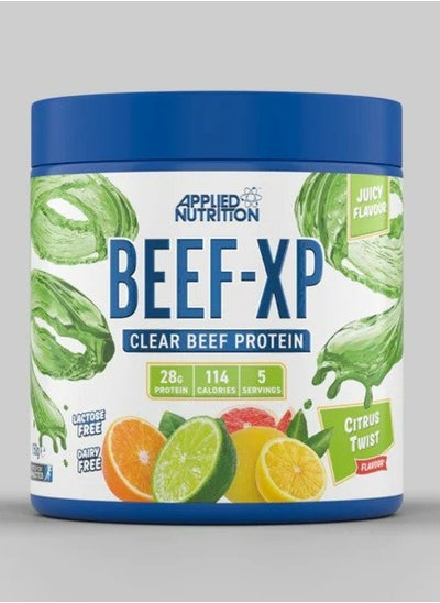 Buy Beef Xp Clear Beef Protein, Citrus Twist , 150 Grams in UAE