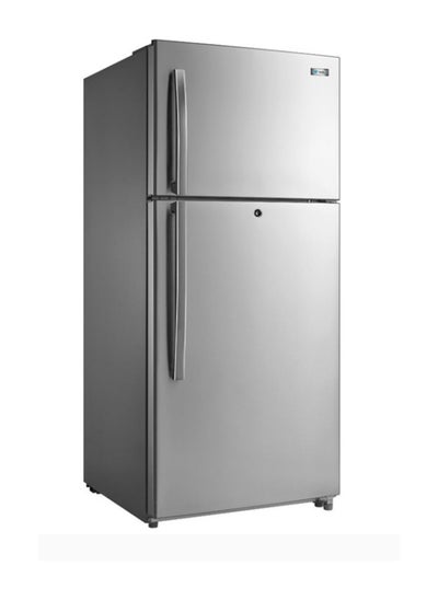 Buy Mando two-door refrigerator, size 21 feet, 594 litres, steel - FR120-595L in Saudi Arabia