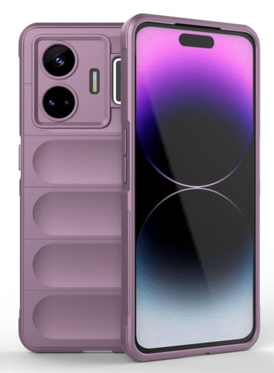 Buy GOLDEN MASK Compatible With Realme GT Neo 5/Realme GT3 Magic Case ShockProof (Purple) in Egypt