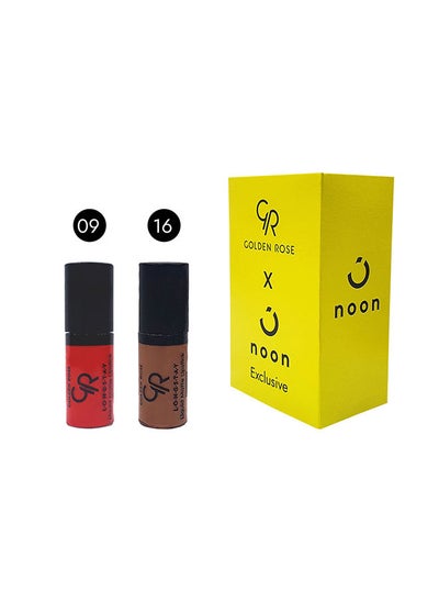 اشتري Mini Longstay Liquid Matte Lipstick ( Set of 2) -No. 16 and 9 في السعودية