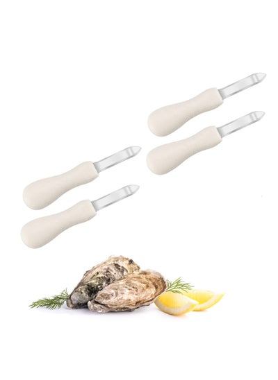 اشتري Oyster Shucking Knife, 8 Pack Oyster Knife Shucker Set Oyster Shucker Clam Knife, Seafood Opener Seafood Tools في السعودية