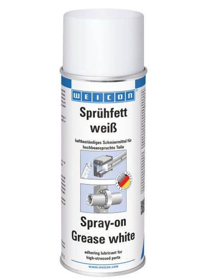 Buy Spray-on Grease white | Multi-purpose Spray Grease for Ball Bearings and similar 400 ml in UAE