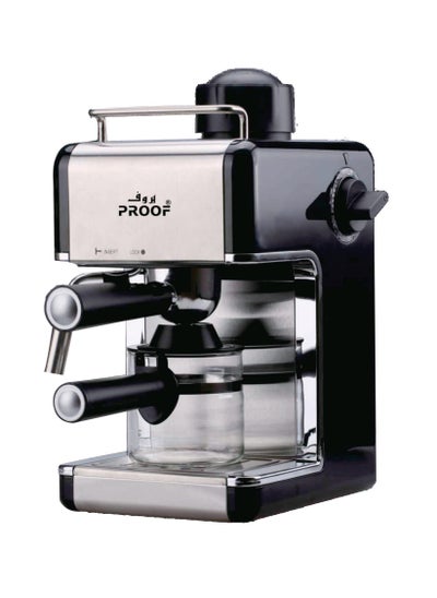 Buy Espresso and Cappuccino Coffee Maker 800 Watt Black/Gray in Saudi Arabia