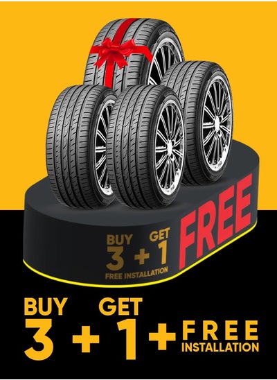 Buy Buy 3 of 215/45R16 90Y XL car tyre + 1 Free in Egypt