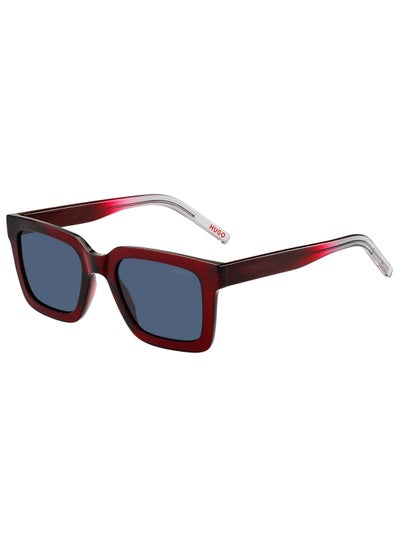 Buy Men's UV Protection Rectangular Sunglasses - Hg 1259/S Grey Millimeter - Lens Size: 51 Mm in UAE