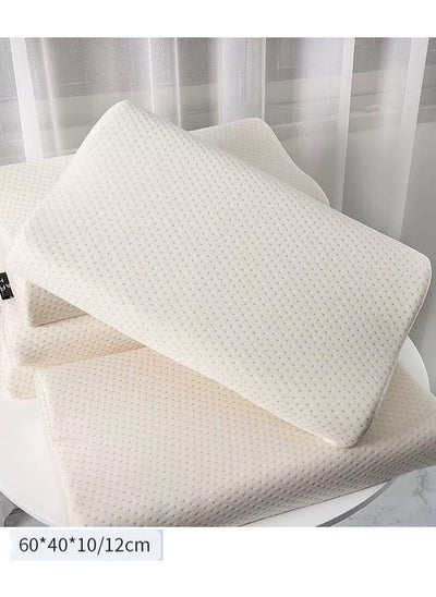 Buy Medical Cervical Sleeping Orthopedic Memory Foam Ergonomic Contour Pillow For Neck And Shoulder Support Pain Relief in UAE