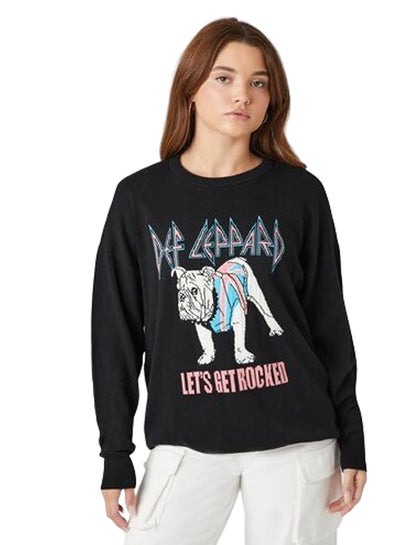 Buy Def Leppard Graphic Sweater in Egypt