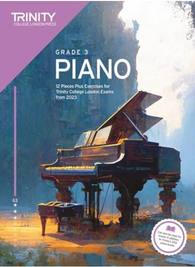 اشتري Trinity College London Piano Exam Pieces Plus Exercises From 2023 Grade 3 في الامارات