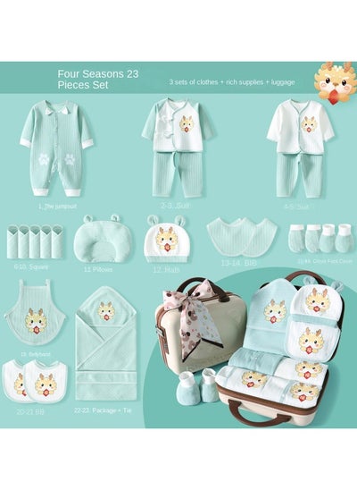 Buy Newborn Baby Gifts Set Newborn Layette Gifts Set Baby Girl Boys Gifts Premium Cotton Baby Clothes Accessories Set in UAE