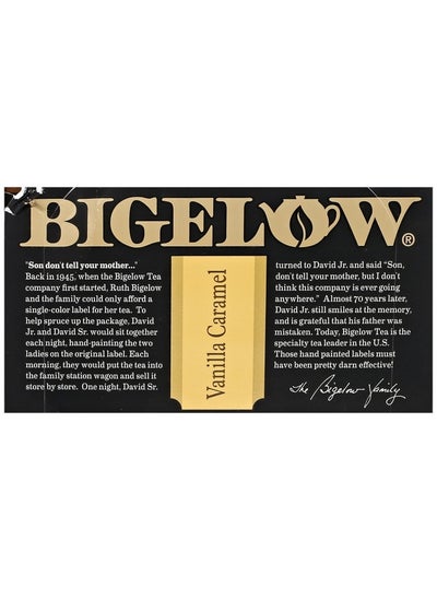 اشتري Bigelow Vanilla Caramel Black Tea (20 Teabags) في الامارات