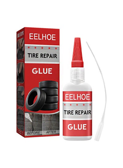 Buy Tire Repair Glue Bicycle Tire Repair Paste Car Metal Strong Repair Glue Sole Ceramic Glue Plastic Welding Glue in Saudi Arabia