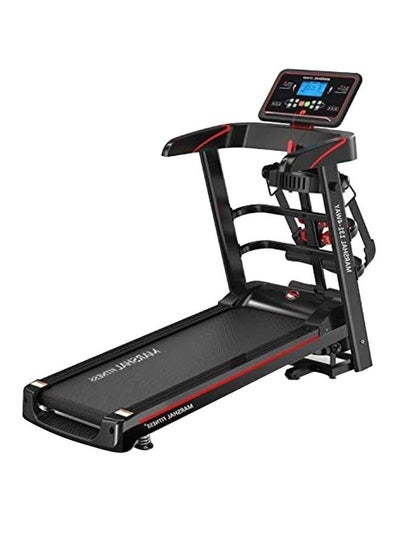 Buy MF-131-4 Low Noise 2.5 HP DC Motor LCD Display Manual Incline Foldable Treadmill With USB Speaker and Massager For Home Use in UAE