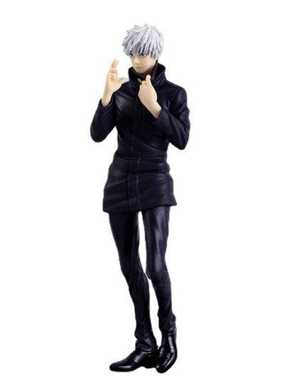 Buy Anime Jujutsu Kaisen Satoru Gojo Action Figure, Satoru Gojo Model Figure Statue, PVC Character Model Toys, for Desktop Decorations/Collectibles, Gifts for Fans, Friends, 19CM in Saudi Arabia