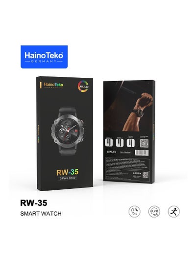 اشتري Haino teko RW-35 3 أزواج حزام AMOLED أسود في الامارات