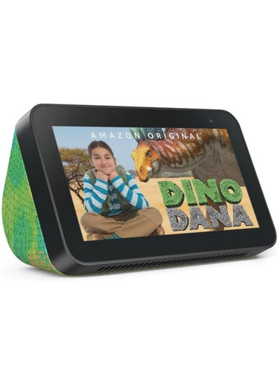 Buy Echo Show 5 (2nd Gen) Kids Designed for kids, with parental controls Chameleon in UAE