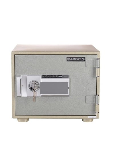 اشتري ESD102 Bumil Safe Anti-Burglar Fireproof Safe Box with a Removable Tray, Digital Keypad and Emergency Key Lock  (33.3 X43.3 X40CM 37Kgs) - Made in Korea في مصر