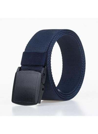 Buy YKK Nylon Belt No-Metal Unisex TacticalRoyal Blue Royal Blue in UAE