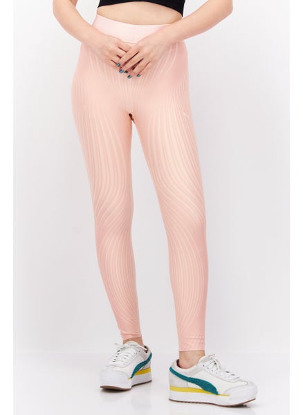 Buy Women Sportswear Fit Training Tights, Rose Pink in UAE