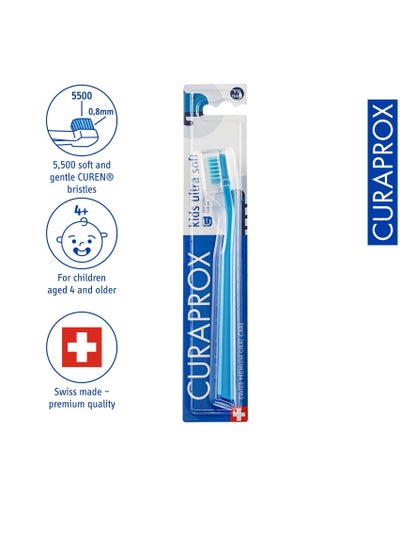 Buy Curaprox 5500 Very Soft Brush For Children From 4 to 12 Years, Multi-Color in Saudi Arabia