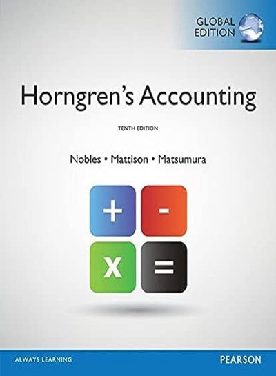 Buy Horngren's Accounting, Global Edition in UAE