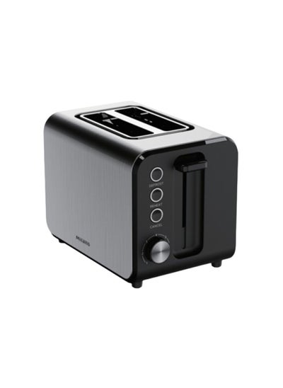 Buy Milano Toaster Ml - 2L20W 800-950W Silver in UAE