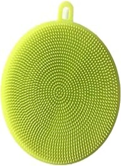 Buy Washing machine silicon loofah dish (green) in Egypt